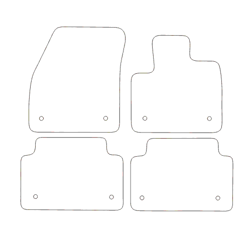 Land Rover Range Rover Evoque Car Mats(2018 Onwards)